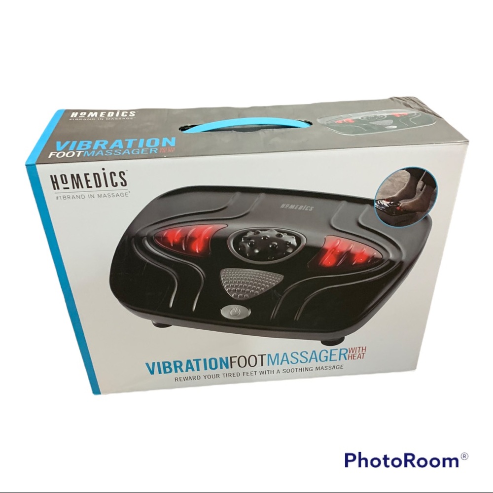 Vibration Foot Massager: Reward your tired feet w/a soothing massage.